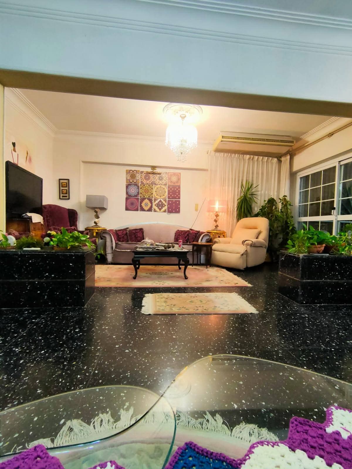 شقه للبيع 200م المنطقه الثامنه متفرعات اخر مكرم الشقه الدور 8