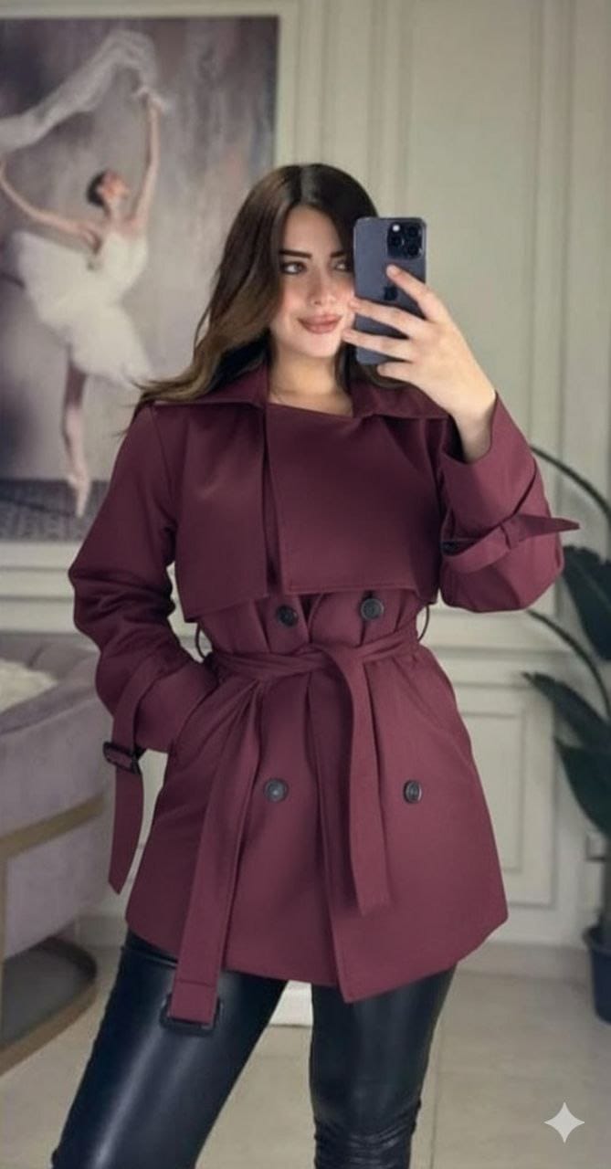 ✨ الوصف:  ترنشًً كوت جبردين ❤️🔥  🧵 ال