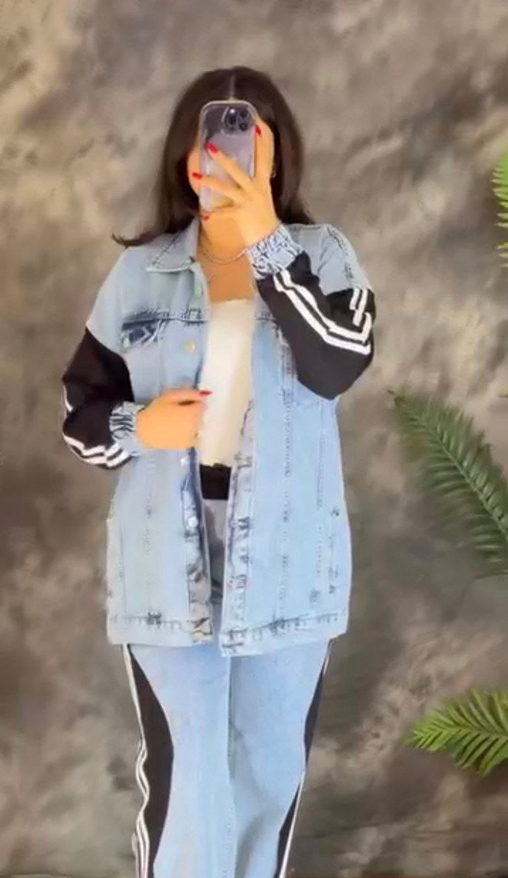 الماتريال🤔 جينز مستورد عالي الجوده 🙈