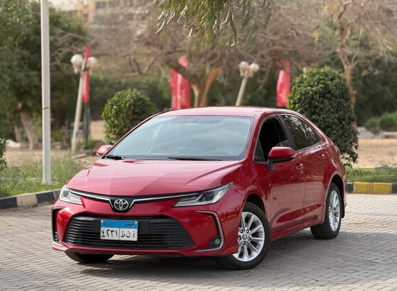 للايجار فقط تويوتا كورولا ٢٠٢١ الفئه ال p3 smart